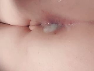 Stepsister loses anal virginity - anal preparation for her boyfriend's dick
