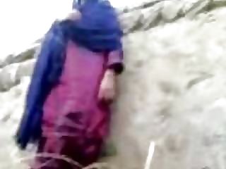 Pakistani Village Girl Fucking Hiding Against Wall