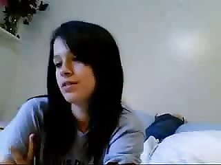 Cutie Stripping on Webcam